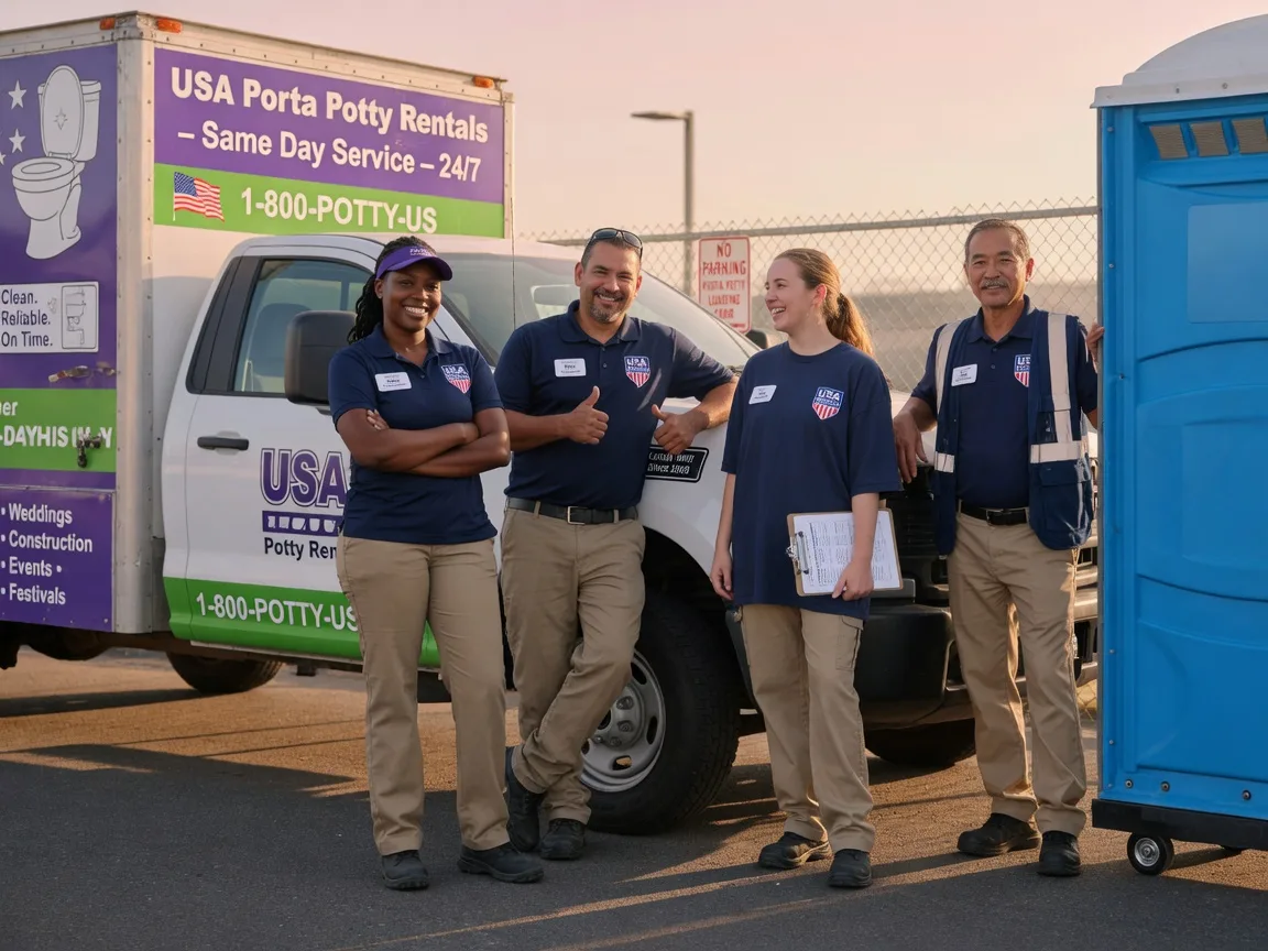 Porta Potty Rental company in Broughton, IL